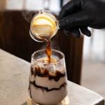Cold mocha latte
