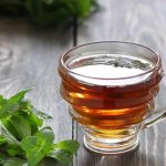 Sulimani tea cup with mint