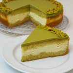 Pistachio cheese cake