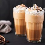 White mocha  frappuccion