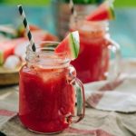 Watermelon ice tea