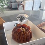 Dates cake with caramel